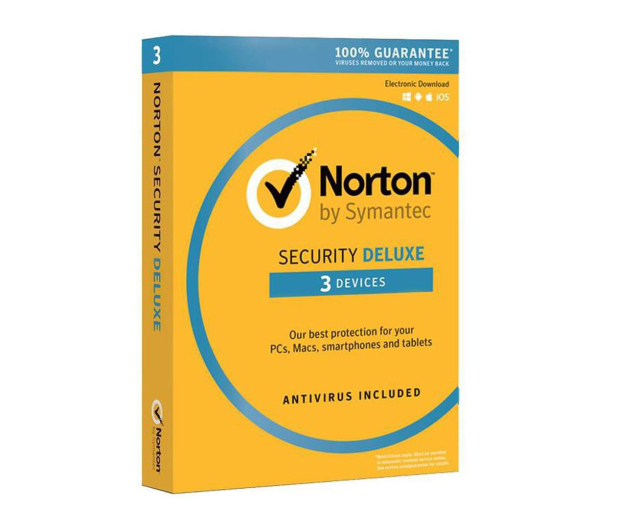 Symantec Norton Security Deluxe 3st. (12m.) - 314623 - zdjęcie